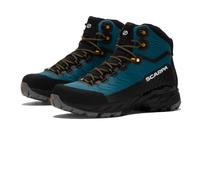 Scarpa - Men's Walking Boots - Rush Trek LT GTX Petrol Mustard for Men - Blue Blue 41