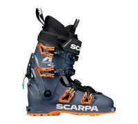 Scarpa - Ski touring and alpine ski boots compatible with Gripwalk - 4-Quattro GT Titan Orange for Men in Aluminium - Size 10 UK - Navy Navy 10 UK