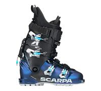 Scarpa - Ski touring and Alpine skiing boots Gripwalk - Unisex - 4-Quattro Pro - 4-Quattro Pro Blue Pearl Silver for Women in Aluminium - Size 8,5 UK - Navy Navy 8.5 UK