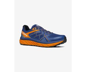 Scarpa Spin Infinity GORE-TEX Trail Running Shoes Blue Orange - 42