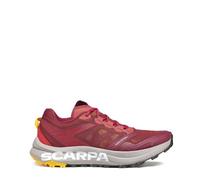 Scarpa Spin Planet Wmn Trail Running Leather Shoes, 581 Deep Red Saffron, 6 UK
