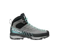 Scarpa - Trekking shoes with GORE-TEX® - Mescalito Trek 2 GTX W Midgray Aqua for Women in Leather - Size 4,5 UK - Grey Grey 4.5 UK