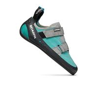 SCARPA Women's Origin Rock Climbing Shoes for Gym and Sport Climbing - Low-Volume, Women's Specific Fit, Maldive/Black, 4 UK