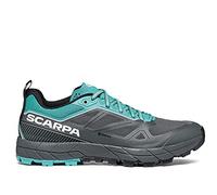 SCARPA Women's Rapid GTX Waterproof Gore-Tex Hiking and Approach Shoes, Anthracite/Turquoise, 8.5-9 Women/7.5-8 Men