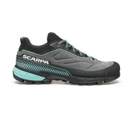 Scarpa Rapid XT WMN Women's Approach Shoes with Breathable Mesh Lining and Grippy Vibram Sole Hiking Shoes Climbing Shoes Trekking Shoes, Midgrey Aqua, 7 UK