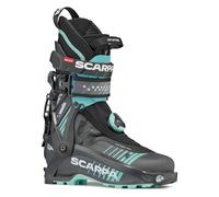 Scarpa - Women's ski touring boots - F1 LT W Carbon Aqua for Women - Size 4 UK - Black Black 4 UK