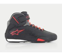 Alpinestars Sektor 2024 Motorcycle Shoes, black-red, size 47 48 for Men