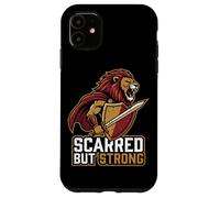 Scarred But Strong Empowering Surgery Survivor Recovery Gift Case for iPhone 11