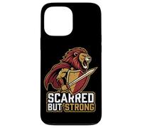 Scarred But Strong Empowering Surgery Survivor Recovery Gift Case for iPhone 13 Pro Max