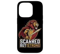 Scarred But Strong Empowering Surgery Survivor Recovery Gift Case for iPhone 14 Pro