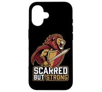 Scarred But Strong Empowering Surgery Survivor Recovery Gift Case for iPhone 16