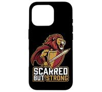 Scarred But Strong Empowering Surgery Survivor Recovery Gift Case for iPhone 16 Pro