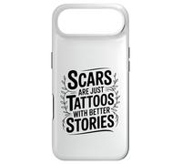 Scars Are Just Tattoos With Better Stories Motivational Case for iPhone Air