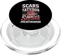 Scars Are Like Tattoos But With Better Stories PopSockets PopGrip for MagSafe