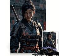 Scars of A Ronin 1000 Piece Jigsaws for Adults Puzzle Strengthen Memory Warm Time Clean Edge (50x75cm)