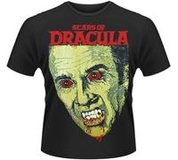 -Scars of Dracula- men's black tee (Small)