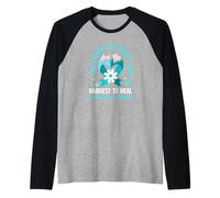 Scars You Can't See are The Hardest to Heal Cervical Cancer Raglan Baseball Tee