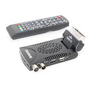 Scart Freeview, Digital HD TV Receiver Recorder Tuner Set Top Box, USB Memory Recorder, Hinged for LCD TVs by Digi-fun