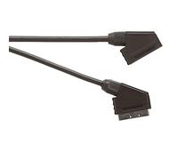 Scart Plug to Scart Socket, Black