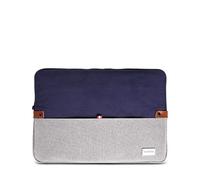 Scarters™ | Basics Splash-Proof Navy Blue Ultra-Sleek Designer Laptop Sleeve/case for 13.3 inch Laptop/MacBook/Tablet : Folio Vol. IV