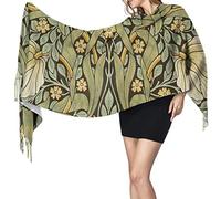 Scarves For Women William Morris Pimpernel Vintage Pre Raphaelite Scarves With Tassel For Ladies Soft Ladies Scarf And Shawl Lightweight Pashmina Shawl, For Men, Picnic, Wedding