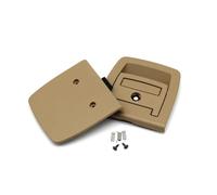 SCARXUSV Car Rear Trunk Luggage Tail Cover Mat Floor Carpet Latch Button for X5 X6 E70 E71 E72 F15 F16 5GT F07 51479120283 Car Trunk Lock Block(Model B-Beige)