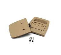 SCARXUSV Car Rear Trunk Luggage Tail Cover Mat Floor Carpet Latch Button for X5 X6 E70 E71 E72 F15 F16 5GT F07 51479120283 Car Trunk Lock Block(Model A-Beige)