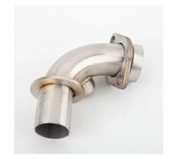 SCARXUSV For Piaggio GTS300 For Vespa GTS 125 250 300 2008-2020 Motorcycle Exhaust Muffler Link Pipe 51mm Escape Motorcycle Exhaust Pipe(B)