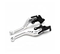 SCARXUSV for Y&amaha FJR 1300 XJR 1300 for Racer 2004-2020 Parking Handle Clutch Brake Lever Motorcycle Motorcycle Brake Clutch Levers(Silver)