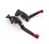 SCARXUSV Motorcycle Adjustable Brake Clutch Lever for Y&amaha YZF R7 YZF-R7 2021-2025 Motorcycle Brake Clutch Levers(Fold Extend RED)