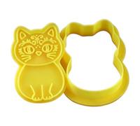 Scary Biscuits for Pastry Reusable Embossed | Funny Cookie Cutters for Baking, Crafts, Holidays, Autumn, Halloween Party, Cooking, School,