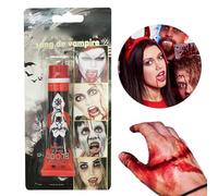 Scary Blood Gel - face paint,red face paint,fake blood spray,blood,30ml SFX Makeup for Halloween, Realistic Wound Effects & Easy Wash Off