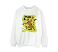 Scary Boo! Sweatshirt Scooby Doo White S