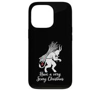 Scary Christmas Krampus Horror Holiday Graphic Top Case for iPhone 13 Pro