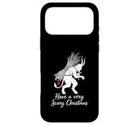 Scary Christmas Krampus Horror Holiday Graphic Top Case for iPhone 17 Pro Max