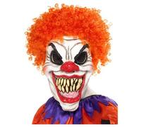 Scary Clown Unisex Fancy Dress Face Mask