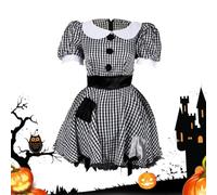 Scary Costume For Girl Dress Cosplay Performance | Children's Broken Halloween Costume for Parties, Festive Photography, Stage Performances and Carnival