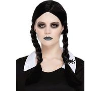 Scary Daughter Plaited Wig Face Paint Base Make Up Halloween Horror Fancy Dress