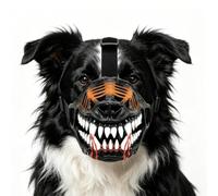 Scary Dog Muzzle Halloween Hell Hound Mouth Costume Adjustable