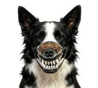 Scary Dog Muzzle Halloween Hell Hound Mouth Costume Adjustable
