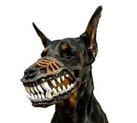 Scary Dog Muzzle With Bloody Teeth Halloween Costume Accessory For Party