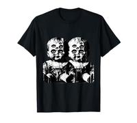 Scary Dolls Eyeballs Weird Eyes Alt Goth Weirdcore T-Shirt