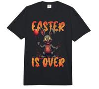 Scary Easter Bunny Creepy Rabbit Horror Gothic Egg Hunt Comfort Colors Adult Heavyweight T-Shirt