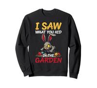 Scary Easter Bunny Creepy Rabbit Horror Gothic Egg Hunt Sweatshirt