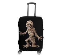 Scary Egyptian Mummy Funny Luggage Cover for Suitcases Protector Washable Travel Baggage Covers Fit 19-32 Inch