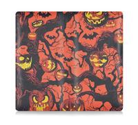 Scary Elm Holloween Leather Auto Registration Insurance & ID Card Holder Essential Wallet Case for Driver License, Cards & Essential Documents