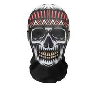 Scary Evil Ghost Mask, Halloween Horror Mask, Horror Evil Ghost Mesh Mask for a Scary Halloween Costume, Scary and Funny Elastic Face Cover for Masquerade Party and Halloween