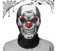 Scary Evil Ghost Mask, Halloween Horror Mask, Horror Funny Mesh Full Headpiece, Funny Horror Mask Toy, Evil Ghost Mask, Scary Halloween Mesh Costume for Adults, for Fe