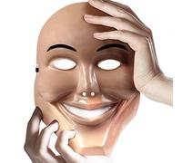 Scary Evil Smiley Mask The Purge Anarchy Mask Halloween Horror Party Costume Props