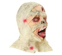 Scary Face Cover, Latex Face Cover for Fancy | Masquerade Face Cover for Fancy Dress, Full Head, Halloween Horror, Scary Monsters, Party, Latex Horror
